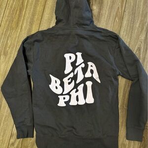 Pi Beta Phi Grey Hoodie